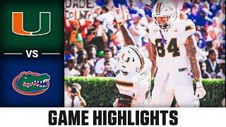 Miami vs. Florida Game Highlights | 2024 ACC Football