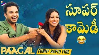 Vishwak Sen & Nivetha Pethuraj Funny Rapid Fire Interview | Paagal Movie | Star Show With RJ Hemanth