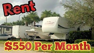 CHEAP RV Park Rent | $550 Per Month | South Florida