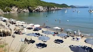 Lopud Island and Sunj sandy beach near Dubrovnik - L'île de Lopud et la plage de sable de Šunj