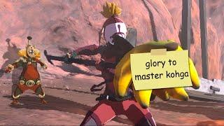 "Glory to Master Kohga" 