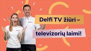 Žaidimas Delfi TV žiūri - televizorių laimi. Liepos 19 dienos laimėtojas