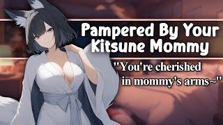 [ASMR] Pampered By Your Kitsune Mommy [F4A] [Binaural] [Sleep Aid] [Comfort] [Cuddles] [Part 3]