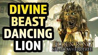 Divine Beast Dancing Lion Boss Fight + Rewards - Elden Ring Shadow of the Erdtree