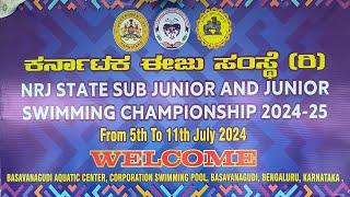 NRJ STATE SUB JUNIOR AND JUNIOR SWIMMING CHAMPIONSHIP ಕರ್ನಾಟಕ ಈಜು ಸಂಸ್ಥೆ BASAVANAGUDI BENGALURU DAY5