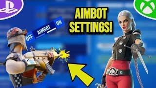 *NEW* Best AIMBOT SETTINGS For Fortnite Chapter 6 Season 2 *2025* (XBOX/PS5/PS4/PC)