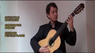 RAG'ONDIN POUR GUITARE DE CHRISTOPHE PAILLET