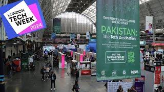 "Tech Destination Pakistan" brand at London Tech Week 2024