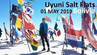 Backpacking Bolivia. Uyuni Salt Flats tour