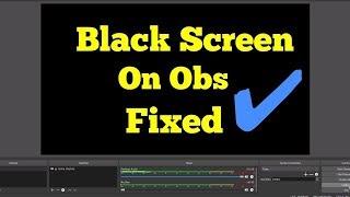 How To Fix OBS Black Screen || open broadcast software || Stream Pubg on Youtube