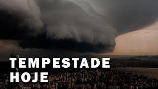 TEMPESTADE AGORA! CHUVA VOLUMOSA NAS REGIÕES SUL E SUDESTE - Alerta laranja chuvas intensas