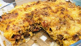 Schnelle und leckere Lasagne - zum Verlieben ️ Italienische Spezialität Lasagne einfaches Rezept