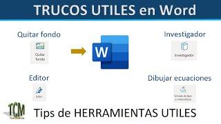 Trucos UTILES en Word | (Tips de Herramientas)