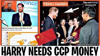 Prince Harry HUMILIATES Himself in China?! ‘Eco Warrior’ BORES Crowd & Butchers Teleprompter! 