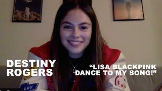 Destiny Rogers When Lisa "Blackpink" Dance To "Tomboy"