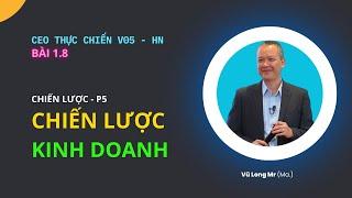 Chiến lược kinh doanh | CEO thực chiến V05 - HN | Vũ Long - Giamdoc.net