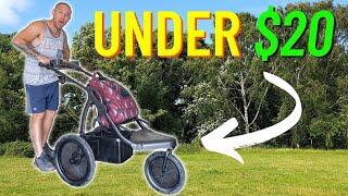 DIY Disc Golf Cart for Under $20