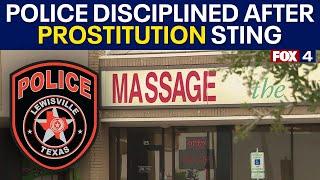 13 Lewisville officers disciplined after 'inappropriate contact' during prostitution busts