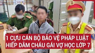 1 cựu cán bộ bảo vệ pháp luật hiếp dâm cháu gái vợ học lớp 7