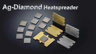 Heatspreaders for GaN Devices