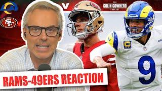 Rams-49ers Reaction: Matt Stafford beats Brock Purdy, San Francisco NEEDS reboot | Colin Cowherd NFL