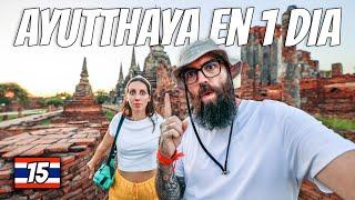 Explorando AYUTTHAYA. Excursión desde BANGKOK  Viajar a Tailandia - Vlog 15