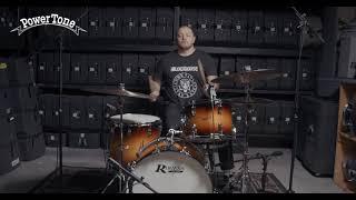 Rogers Drums PowerTone Series Kit - Sunburst Lacquer Finish