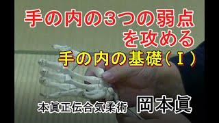 合気柔術チャンネル　合気道家のための目からウロコの合気柔術　#020　手の内の弱点 　基礎編（１）　　aiki  makoto   okamoto