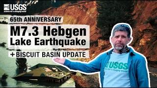 Biscuit Basin Update; 65th Anniv. — M7.3 Hebgen Lake Quake (Yellowstone Monthly Update - Aug 2024)