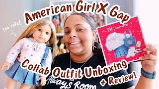 American Girl X Gap Collab Outfit Unboxing & Review! | Adult Collector