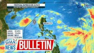 PAGASA (2 PM bulletin) -  Bagyong #Gener, bahagyang lumakas... | GMA Integrated News Bulletin