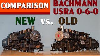 How NEW is New? Comparison Review: USRA 0-6-0 | Bachmann Roadname Specific 0-6-0 HO Scale locomotive