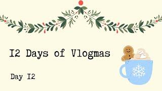 12 Days of Vlogmas 2022 | Day 12 | Random With Rachel