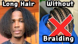 How to Grow Long Hair Super Fast Without Braiding It ( Natural Hair Growth Tips )