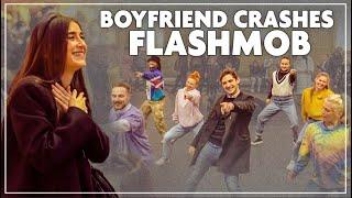 Amazing Proposal - Girl is Stunned When Boyfriend Crashes Flashmob!