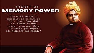 Secret Of Memory Power | Swami Vivekananda