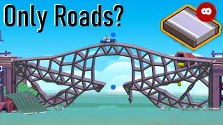 Can You Beat Poly Bridge 3 Using Only Roads?