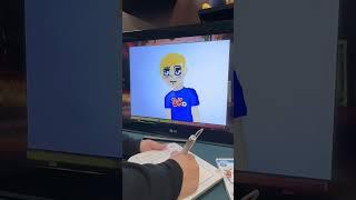 Britt Draws Joey on the uDraw Tablet! ️