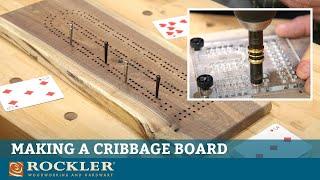 How to Make a DIY Cribbage Board