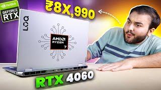 Budget RTX 4060 Gaming Laptop!!  - Lenovo LOQ Ryzen 7 7435HS