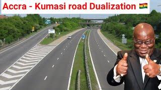 Unprecedented! Accra - Kumasi Road Dualization Project Finally Completing, Nsawam - Ofankor