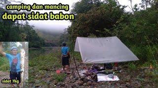 mancing dan camping di sungai cikaso dapat sidat monster #camping #mancing #sidatmonster #sidatbabon