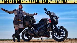 NADABET TO BAKHASAR || ALONG THE INDO-PAK BORDER RIDE || EP.03