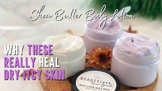 How This SHEA BUTTER LOTION MOISTURIZES & HYDRATES THE SKIN WITHOUT Being GREASY