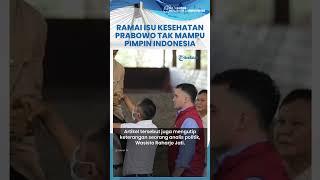 Media Asing Soroti Kesehatan Prabowo, Sebut Tak Mampu Jadi Presiden Indonesia selama 5 Tahun