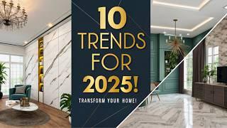 Latest Interior Design Trends Revealed | 10 Home Decor Trends 2025