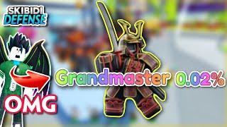 SKIBIDI TOWER DEFENSE | KHI SAMURAI ĐƯỢC BUFF TRAIT HIẾM NHẤT GAME GRANDMASTER QUÁ ĐỈNH