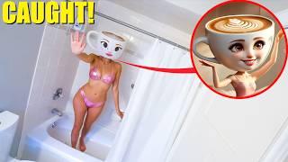 I CAUGHT BALLERINA CAPPUCCINA IN THE SHOWER! (ITALIAN BRAIN ROT)