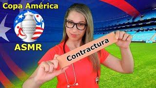 ASMR | FisioMédico de fútbol | Copa América 2024 | Roleplay deportivo
