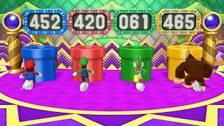 Mario Party 10 - Mario vs Luigi vs Yoshi vs Donkey Kong - Coin Challenge (Master Difficulty)